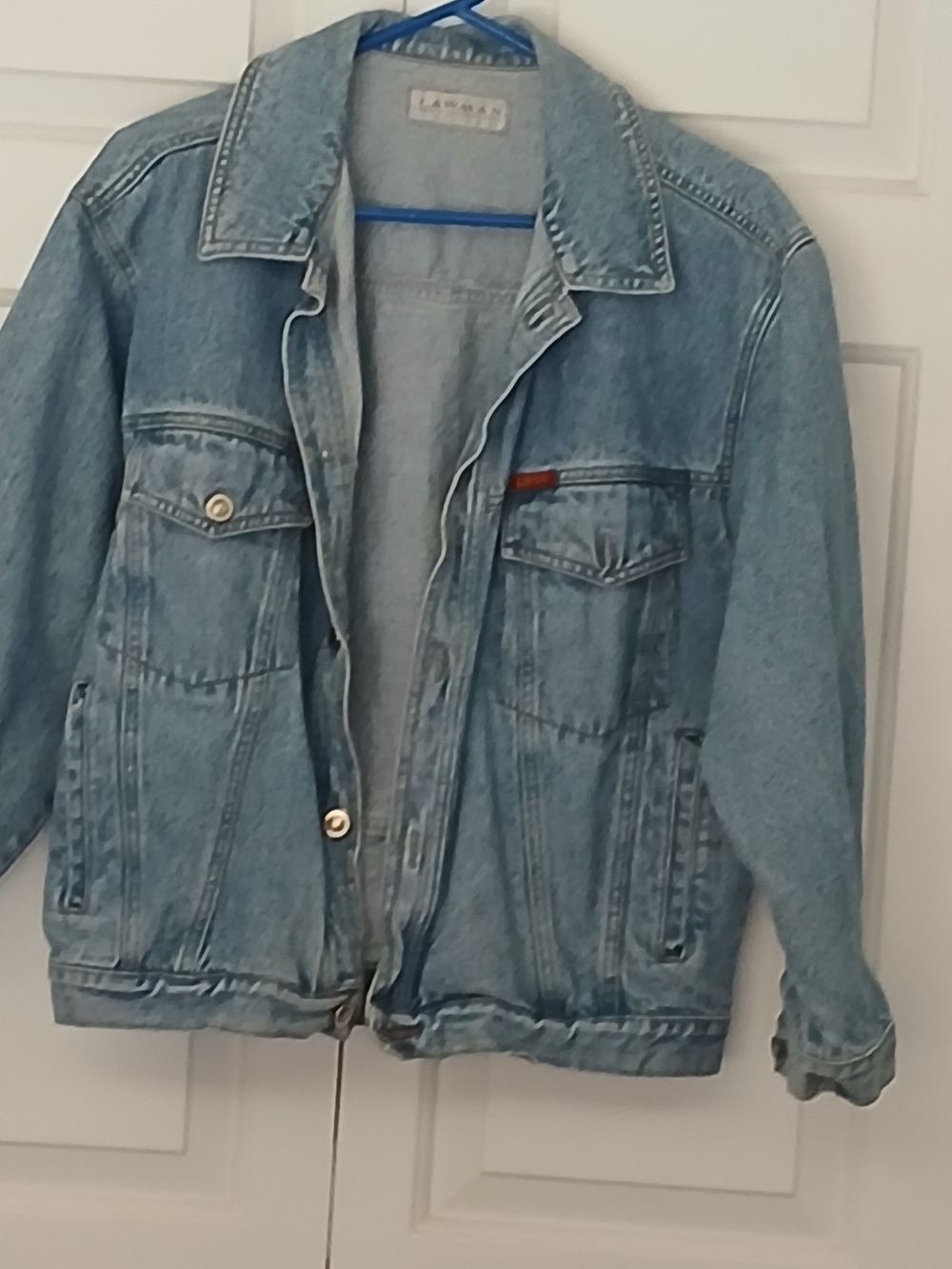 Lawman Vintage Light Blue Denim Jacket